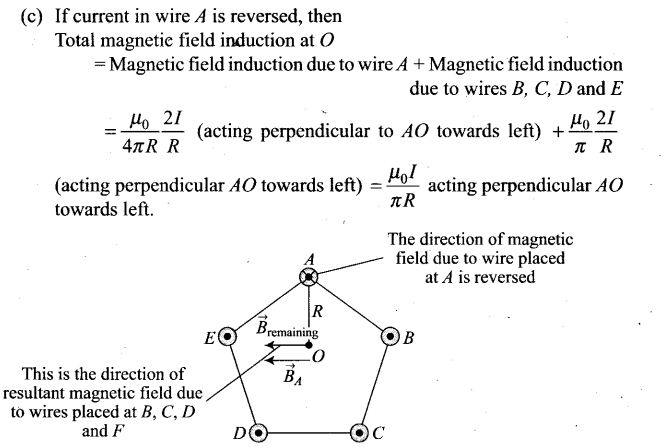 Moving Charges and Magnetism NCERT Exemplar Problems Solutions Physics
