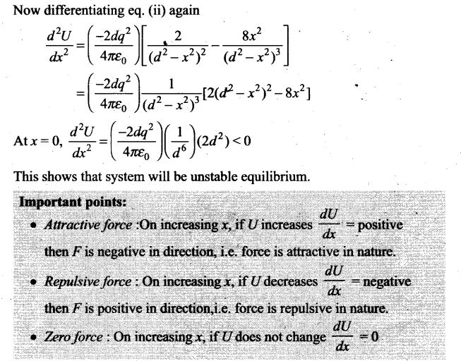 Electrostatic Potential and Capacitance NCERT Exemplar Problems Solutions Physics